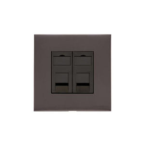 Windsor Range Matt Bronze Switches & Sockets, WN9 - Shaver Socket Output Voltage 110/240V by Heritage Brass By M-Marcus