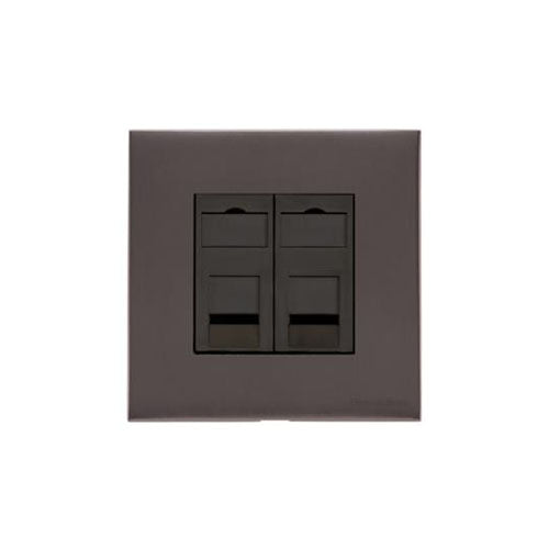 Windsor Range Aged Brass Switches & Sockets, WN50 - Shaver Socket Output Voltage 110/240V by Heritage Brass By M-Marcus