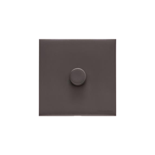 Windsor Range Matt Bronze Switches & Sockets, WN9 - 1 Gang Dimmer 250 watts (Compatible with halogen/ incandescent bulbs) by Heritage Brass By M-Marcus