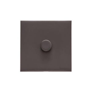 Windsor Range Satin Nickel Switches & Sockets, WN5 - 1 Gang Dimmer 250 watts (Compatible with halogen/ incandescent bulbs) by Heritage Brass By M-Marcus