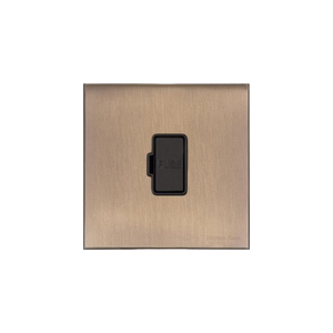 Windsor Range Matt Antique Brass Switches & Sockets, WN92 - Unswitched Spur (13 Amp) by Heritage Brass By M-Marcus