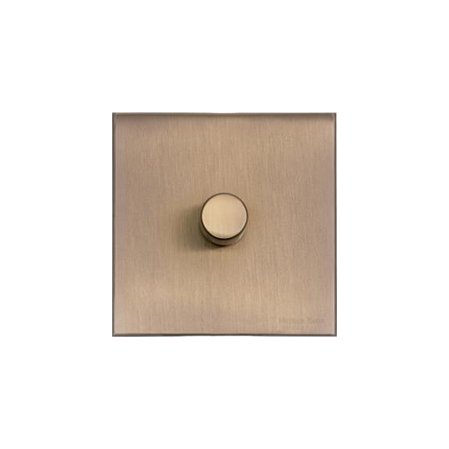 Windsor Range Matt Antique Brass Switches & Sockets, WN92 - 1G Multi Location Primary Dimmer by Heritage Brass By M-Marcus