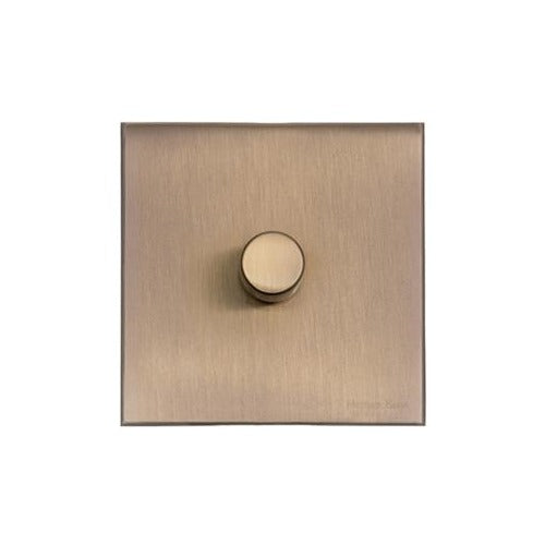 Windsor Range Antique Brass Switches & Sockets, WN91 - 1G Multi Location Primary Dimmer by Heritage Brass By M-Marcus