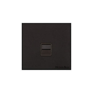 Windsor Range Jet Black (Project Finish) 1 Gang Master Line Socket