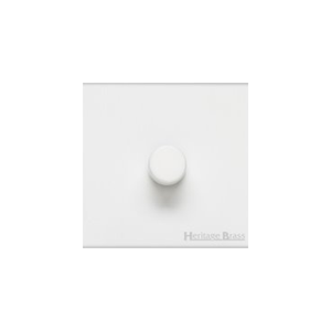 Windsor Range Matt White Switches & Sockets, WNW - 1G Multi Location Primary Dimmer by Heritage Brass By M-Marcus