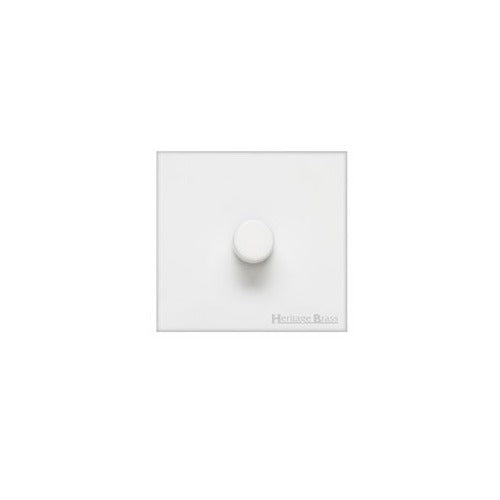 Windsor Range Matt White Switches & Sockets, WNW - 1G Multi Location Primary Dimmer by Heritage Brass By M-Marcus