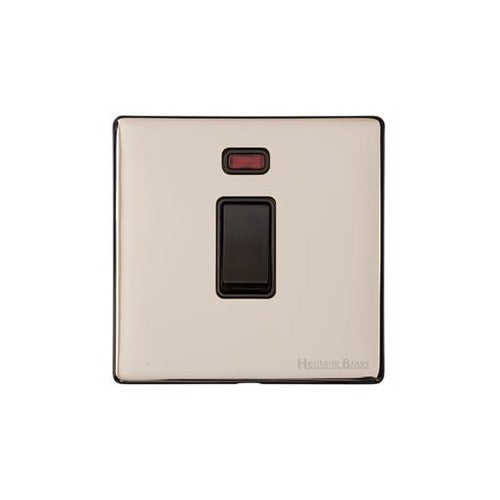 Vintage Range Satin Copper 20A Double Pole Switch with Neon by Heritage Brass By M-Marcus
