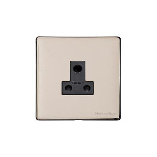 Windsor Range Satin Nickel Switches & Sockets, WN5 - 5 Amp 3 Round Pin Socket by Heritage Brass By M-Marcus