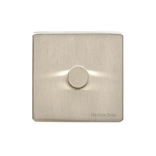 Vintage Range Satin Nickel Switches & Sockets, X05 - 1G Multi Location Primary Dimmer by Heritage Brass By M-Marcus