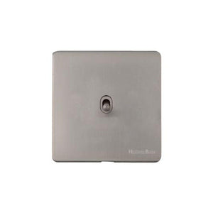 Studio Range Satin Nickel Switches & Sockets, Y05 - 1 Gang Dimming Stockholm Toggle by Heritage Brass By M-Marcus