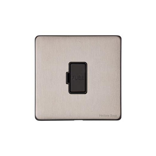 Windsor Range Aged Pewter Switches & Sockets, WAP - Unswitched Spur (13 Amp) by Heritage Brass By M-Marcus