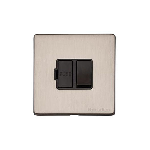 Windsor Range Aged Pewter Switches & Sockets, WAP - Switched Spur (13 Amp) by Heritage Brass By M-Marcus