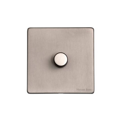 Vintage Range Aged Pewter Switches & Sockets, XAP - 1G Multi Location Primary Dimmer by Heritage Brass By M-Marcus