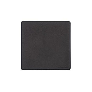 Vintage Range Matt Black Switches & Sockets, XBK - Single Blank Plate by Heritage Brass By M-Marcus