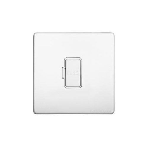 Vintage Range Gloss White Switches & Sockets, XGL - Unswitched Spur (13 Amp) by Heritage Brass By M-Marcus