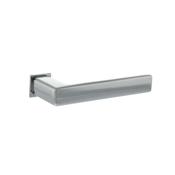 Tupai Exclusivo 5S Line Portel Lever Door Handle on Concealed Square Rose by Atlantic Hardware