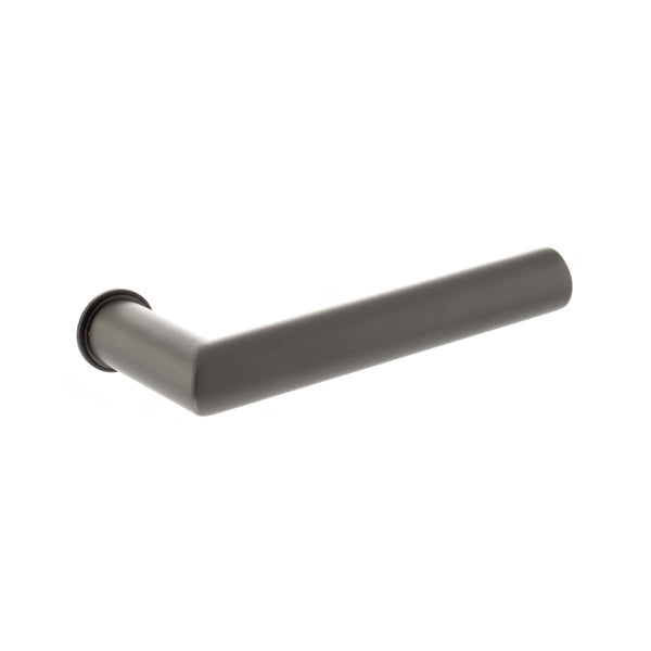 Tupai Rapido Covela Lever Door Handle on Concealed Round Rose - Titanium