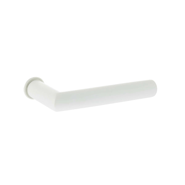 Tupai Exclusivo 5S Line Covela Lever Door Handle on Concealed Round Rose by Atlantic Hardware
