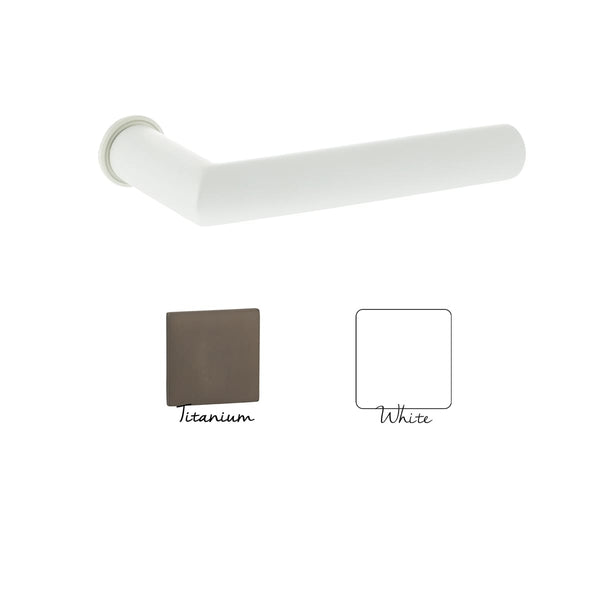 Tupai Exclusivo 5S Line Covela Lever Door Handle on Concealed Round Rose - additional image