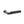 Tupai Exclusivo 5S Line Covas Lever Door Handle on Concealed Square Rose - Pearl Black - Default