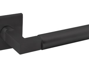 Tupai Exclusivo 5S Line Covas Lever Door Handle on 5mm Slimline Square Rose by Atlantic Hardware