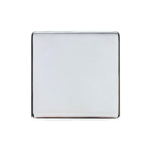 Studio Range Polished Chrome Switches & Sockets, Y02 - Single Blank Plate by Heritage Brass By M-Marcus