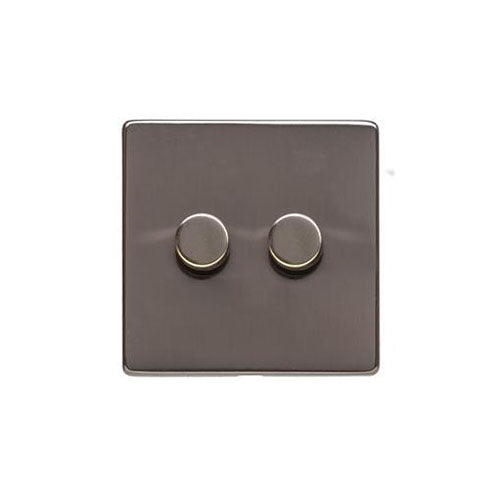 Studio Range Polished Bronze Switches & Sockets, Y07 - 2G Multi Location Primary Dimmer by Heritage Brass By M-Marcus