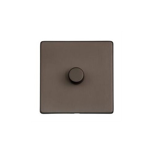 Studio Range Matt Bronze Switches & Sockets, Y09 - 1G Multi Location Primary Dimmer by Heritage Brass By M-Marcus