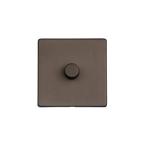 Studio Range Matt Bronze Switches & Sockets, Y09 - 1G Multi Location Secondary Dimmer by Heritage Brass By M-Marcus