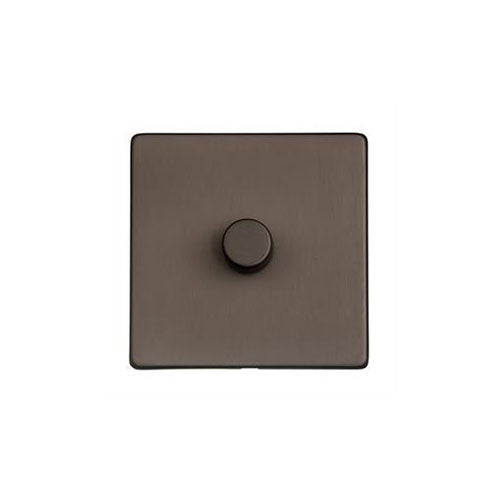 Studio Range Matt Bronze Switches & Sockets, Y09 - 1G Multi Location Secondary Dimmer by Heritage Brass By M-Marcus
