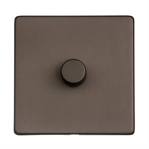 Studio Range - Matt Bronze - 1 Gang Dimmer (400 watts)