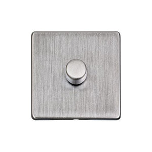 Studio Range Satin Chrome Switches & Sockets, Y33 - 1G Multi Location Primary Dimmer by Heritage Brass By M-Marcus