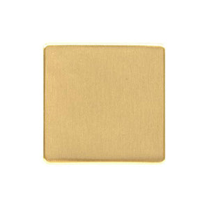 Studio Range Satin Brass Switches & Sockets, Y44 - Single Blank Plate by Heritage Brass By M-Marcus