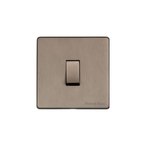 Studio Range Aged Pewter Switches & Sockets, YAP - 20A Double Pole Switch by Heritage Brass By M-Marcus