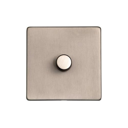 Studio Range Aged Pewter Switches & Sockets, YAP - 1G Multi Location Primary Dimmer by Heritage Brass By M-Marcus