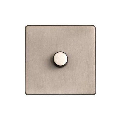 Studio Range-Aged Pewter-1 Gang LED Dimmer (Compatible with LED Lamps)
