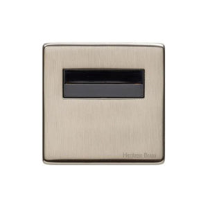Studio Range Aged Pewter Switches & Sockets, YAP - Key Card Switch by Heritage Brass By M-Marcus