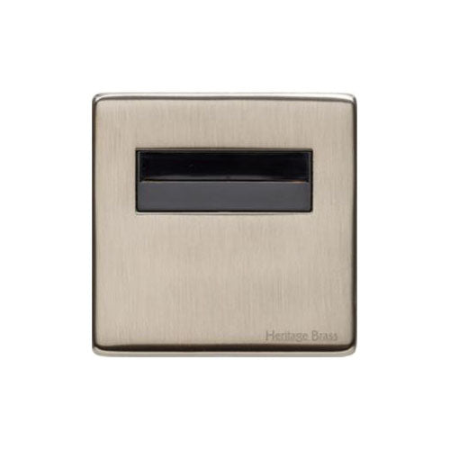 Studio Range Aged Pewter Switches & Sockets, YAP - Key Card Switch by Heritage Brass By M-Marcus