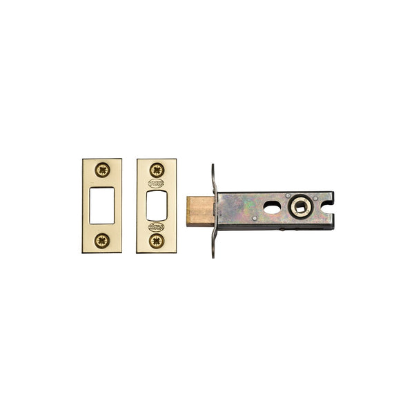 York Architectural Tubular Bathroom Deadbolt 3" by M Marcus - Heritage Brass