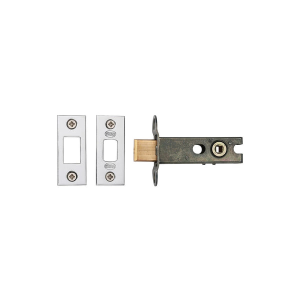York Architectural Tubular Bathroom Deadbolt 3" by M Marcus - Heritage Brass