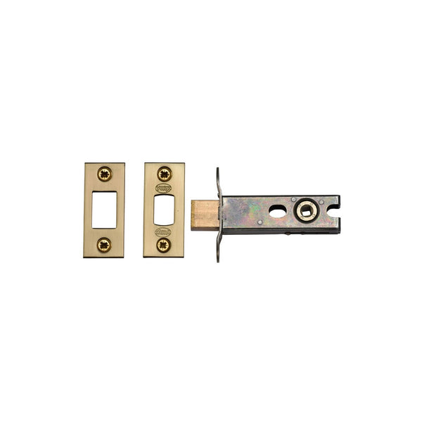 York Architectural Tubular Bathroom Deadbolt 3" by M Marcus - Heritage Brass