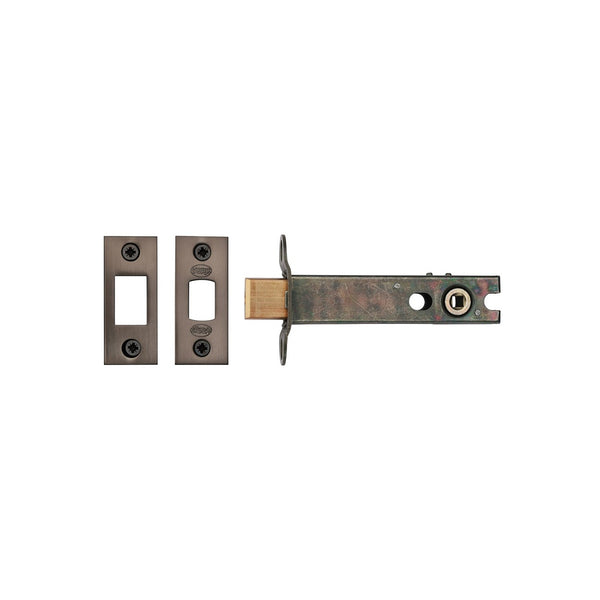 York Architectural Tubular Bathroom Deadbolt 4" by M Marcus - Heritage Brass