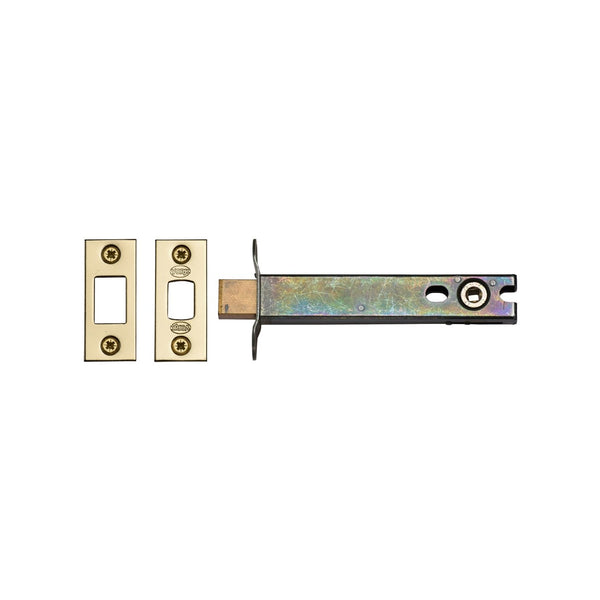 Tubular Bathroom 5" Deadbolt by M Marcus - Heritage Brass