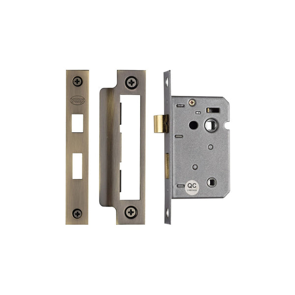 Bathroom Lock 2 1/2" by M Marcus - Heritage Brass