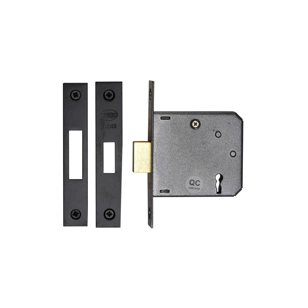 3" Deadlock 3 Lever by M Marcus - Heritage Brass