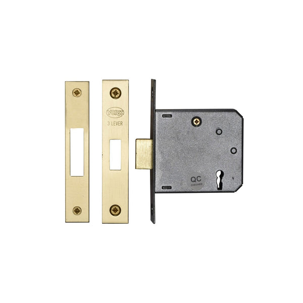 3" Deadlock 3 Lever by M Marcus - Heritage Brass