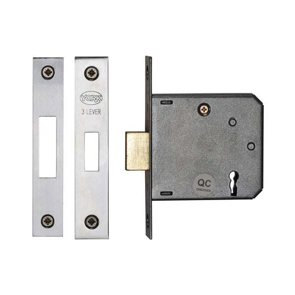 3" Deadlock 3 Lever by M Marcus - Heritage Brass