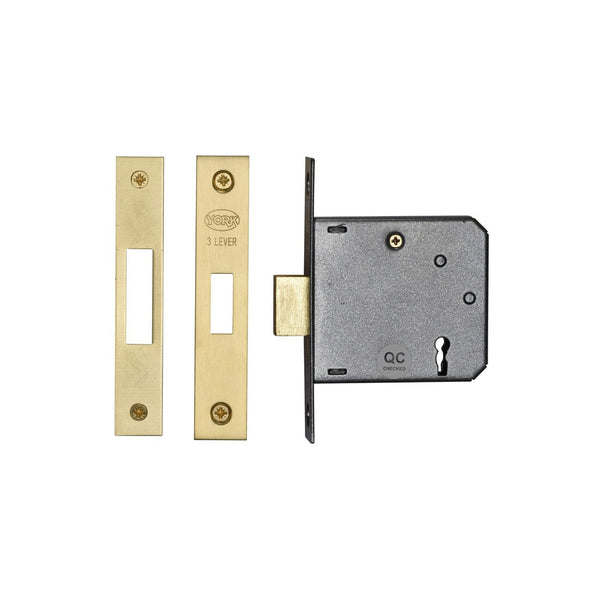 3" Deadlock 3 Lever by M Marcus - Heritage Brass