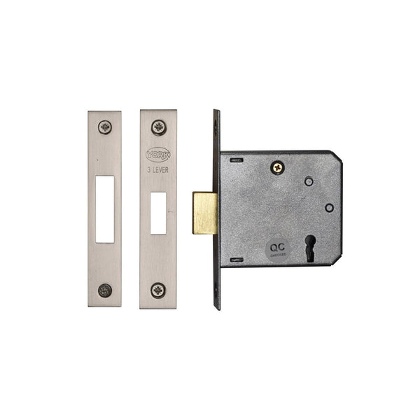 3" Deadlock 3 Lever by M Marcus - Heritage Brass