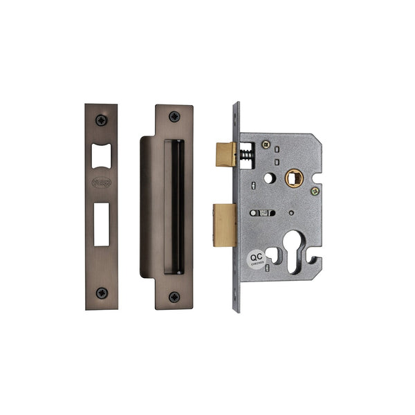 York Euro Profile Sashlock 2 1/2" by M Marcus - Heritage Brass